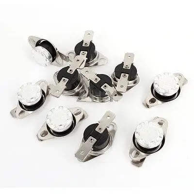 

10 Pcs KSD301 NC 90C Temperature Controlled Switch AC250V 10A