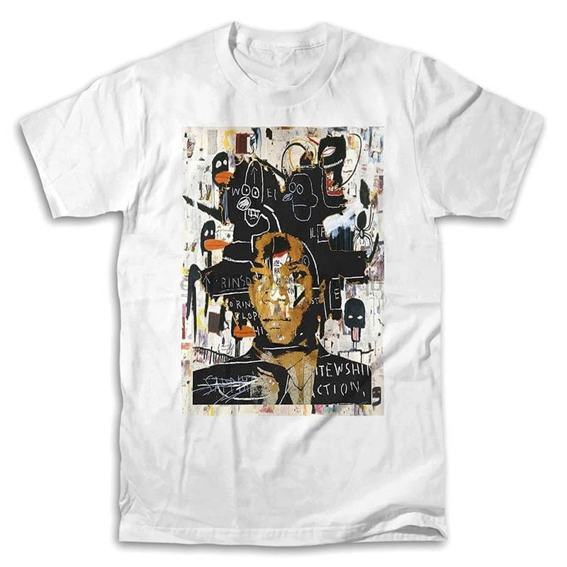 Мужские рубашки с круглым вырезом и коротким рукавом от Michel Basquiat | Мужская одежда