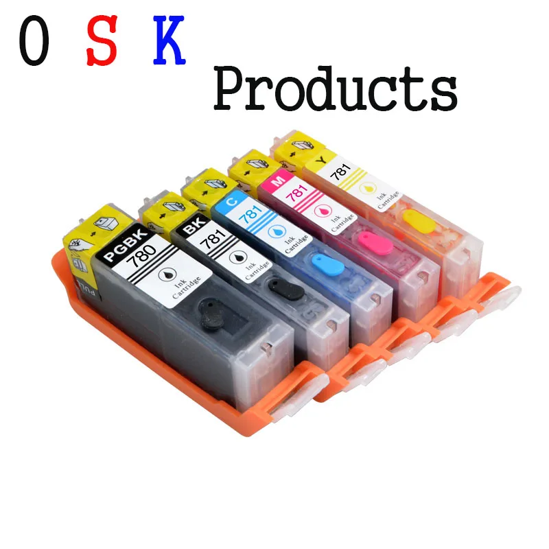 OSK PGI-780 CLI-781 PGI780 PGI-780XL совместимый чернильный картридж для Canon PIXMA TR8570 TS8170 TS9170 струйный принтер