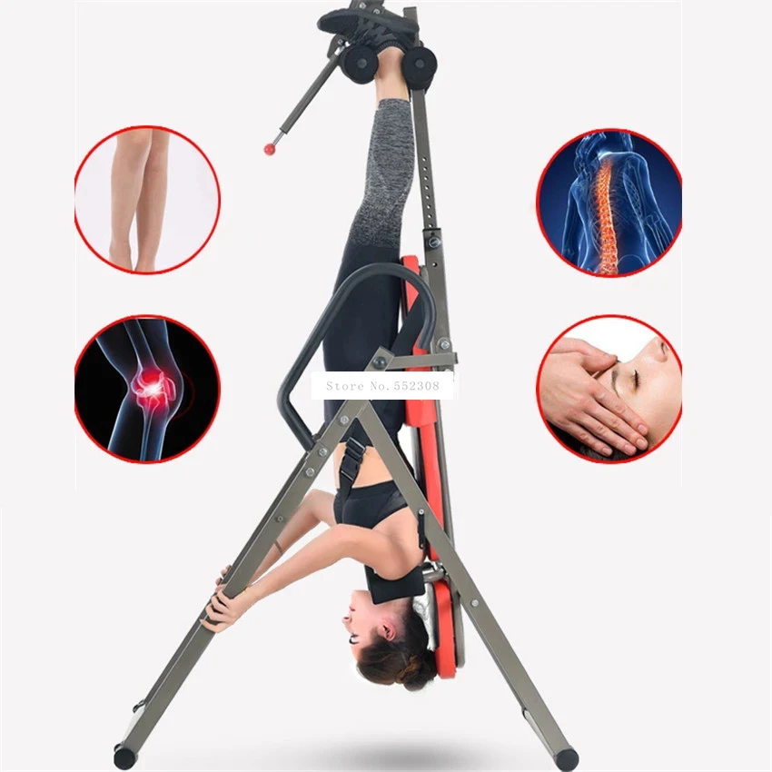 Therapeutic Inversion Chair Upside Down Device for Back Pain