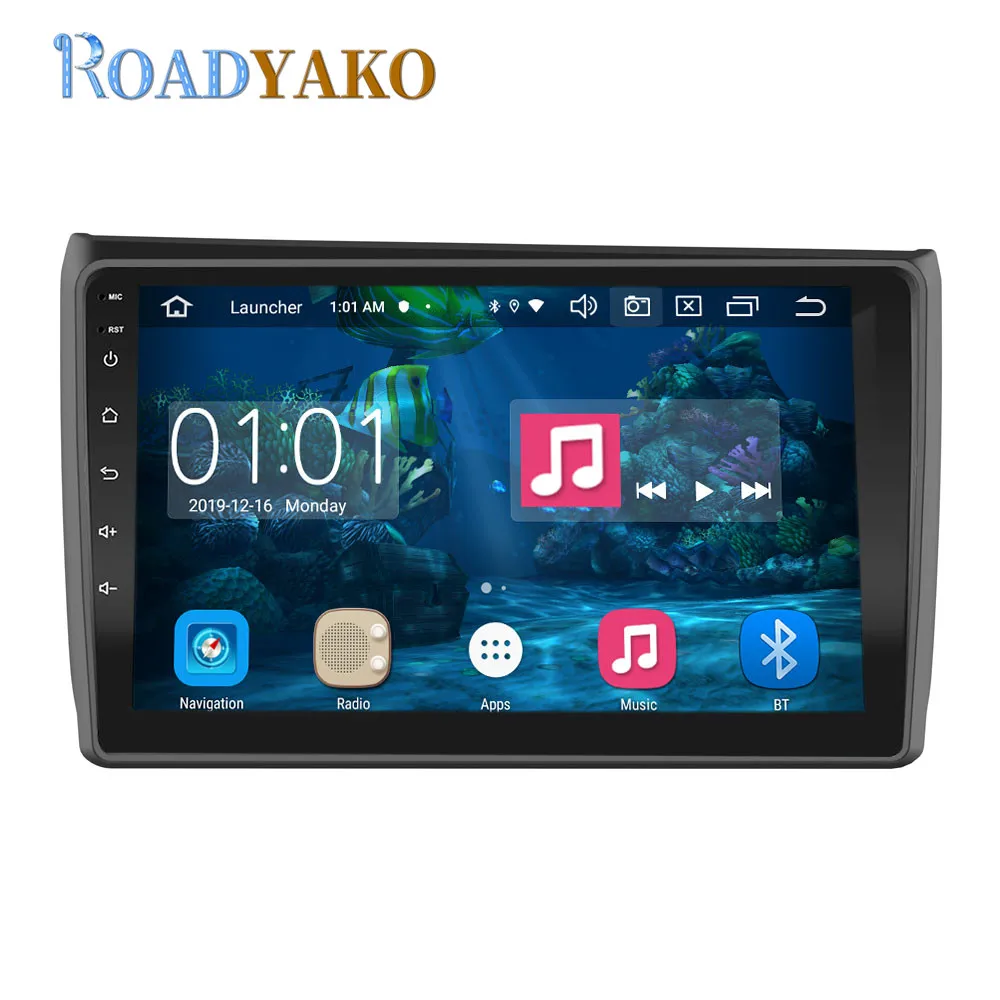 Авторадио 10 1 ''GPS-навигация Android 9 0 автомобильный DVD-плеер для Hyundai Mistra 8-ядерный