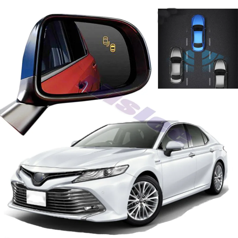 

Car BSM BSD BSA Radar Warning System Safety Driving Alert Mirror Detection Sensor For TOYOTA XV70 Altis 2018 2019 2020