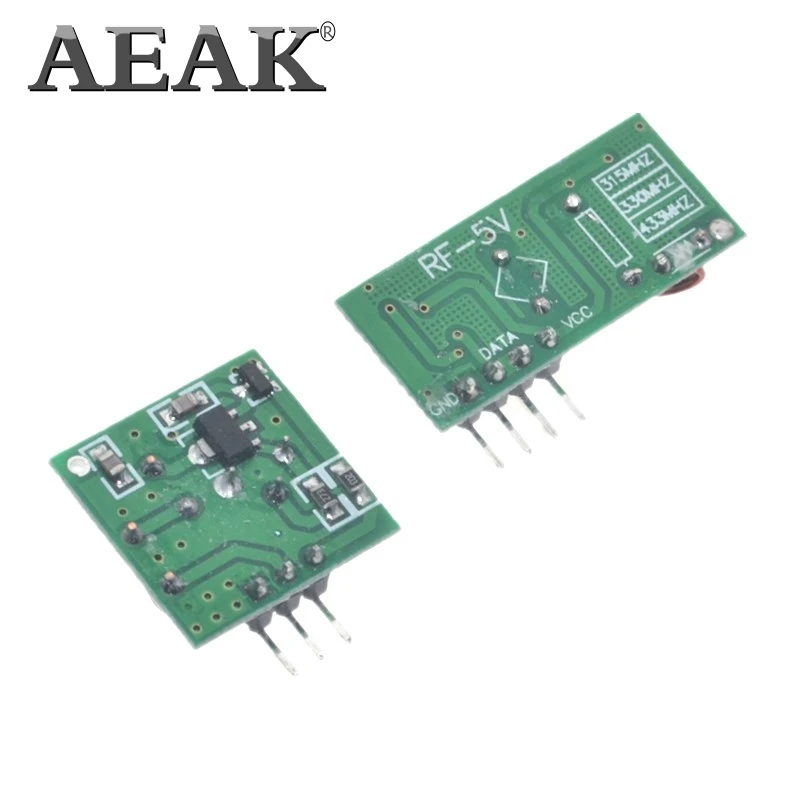 AEAK 1 лот = 5 пар (10 шт.) 433 МГц стандартный модуль связи комплект ARM/MCU WL diy