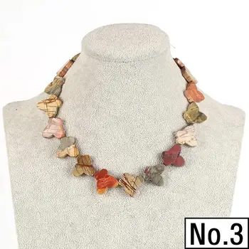 

Wholesale 1 Strand Natural Multicolor Picasso Jasper Loose Beads Necklace, 40cm in the Length, Tube shape beads G0007