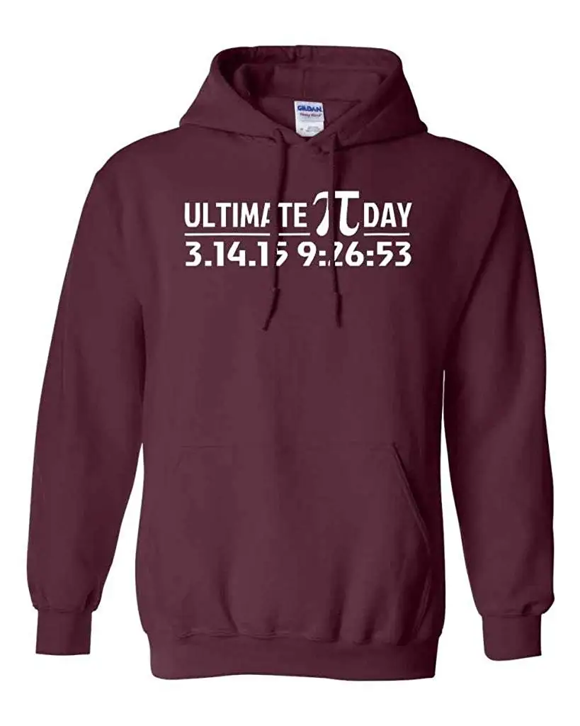 Ultimate Pi Day 3,14 Math Geek DT Толстовка Hoodieunisex Мужская и Женская толстовка с капюшоном