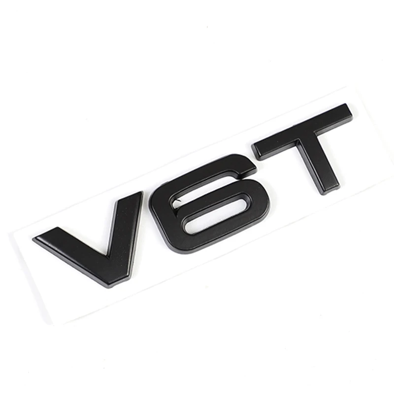 Автомобильный Стайлинг 3D металлический V6T V8T крыло сбоку средства ухода за кожей