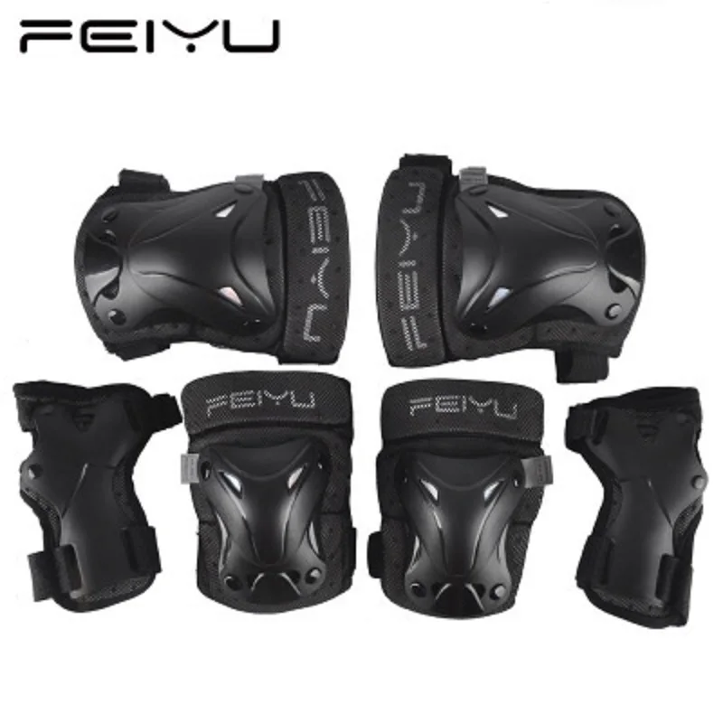

6PC New Wrist Elbow & Knee Pads Adult Child Roller Skates Skateboarding Skiing Protection Set Extreme Sports Safety Guard