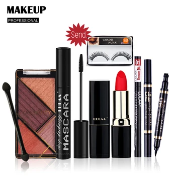

Hot 7 Piece Sets of Cosmetics Eyeshadow Lipstick Sets Cosmetic CNT 66