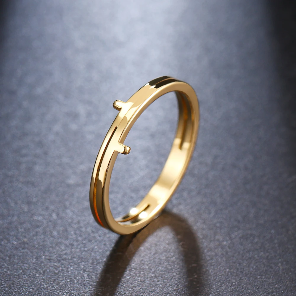 CACANA простое геометрическое модное женское золотое кольцо богемное свадебное