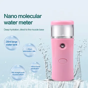 

Mini Portable Nano Ultrasonic Air Humidifier For Home Car Office Fogger Eyelash Extensions Sprayer USB Facial Steamer Dropship