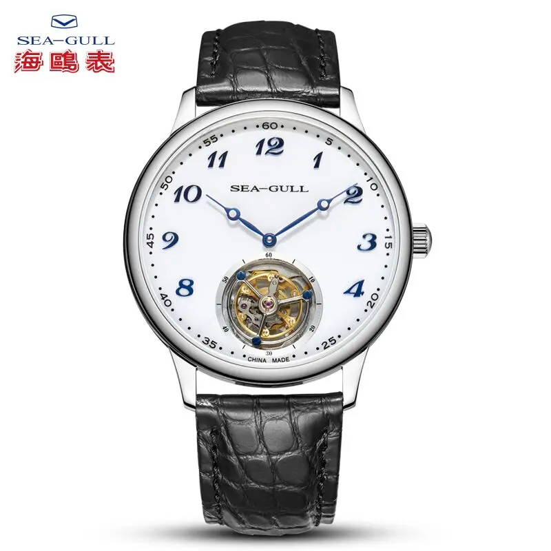 Seagull Watch Men Tourbillon Mechanical Watch Manual Winding Mechanical