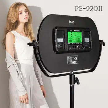 

YIdoblo PE-920II Bi-color Ultra Thin Continuous Soft LED Photography Lighting Panel 2.4G Wireless Remote Control Studio Lamp DHL
