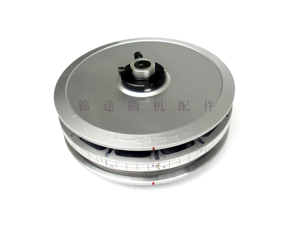 

Large Circular Knitting Machine Speed Control Plate Single Double-layer Variable Speed Aluminum Transmission Yarn Transmission