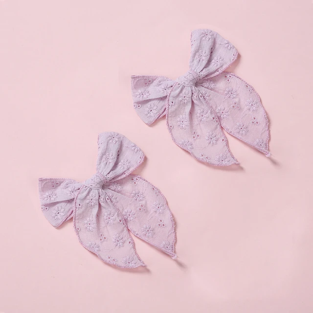2Pcs Hair Pins For Baby Girls Hair Clips Bows Barrette Princess Clip Children Kinder Haar Accessoires Jacquard Hairpin Hairgrip 12