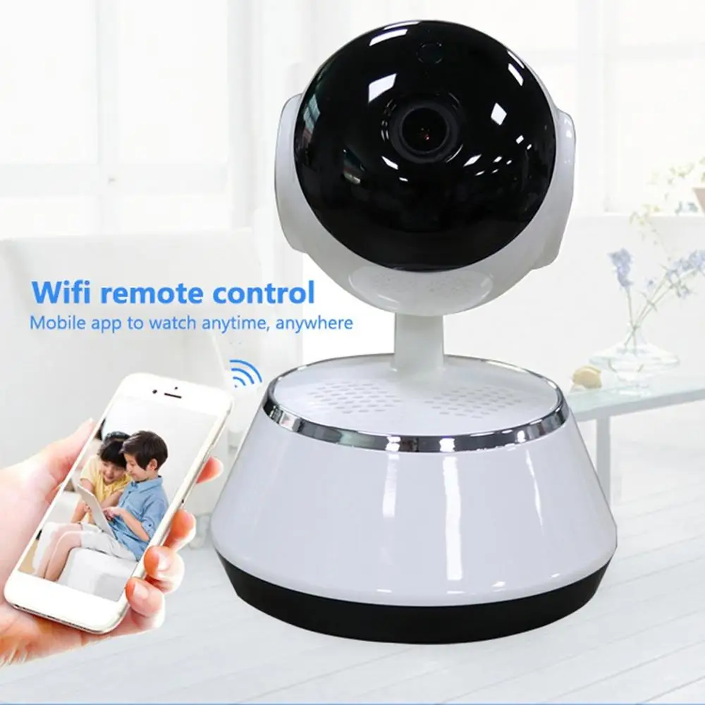 Детский монитор, портативная WiFi IP камера, 720P HD Беспроводная умная детская камера, Аудио Видео Запись, камера наблюдения, домашняя камера безопасности
