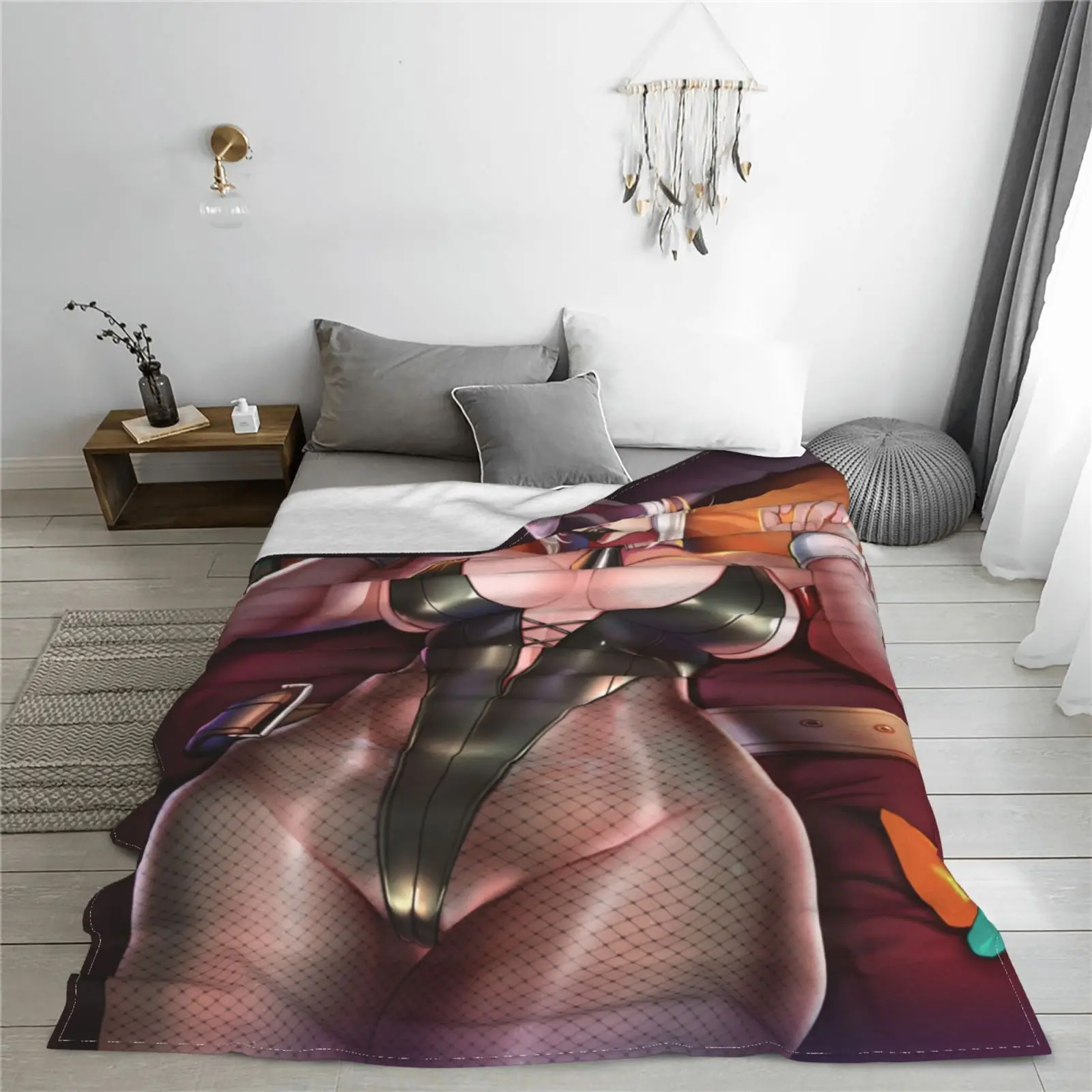 Hentai Anime Blanket H Anime Poster Blanket Sexy Nudity Women Poster Fleece Blanket Hentai Image Sexy Adult Manga Merch Blanket 6