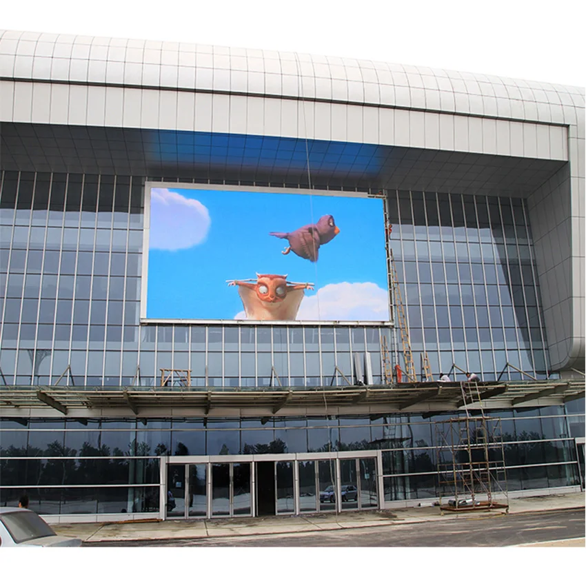 

Outdoor Advertising led Display P8 SMD3535 Screen Die Casting Aluminum Cabinet 512×512mm Full Color Video Wall