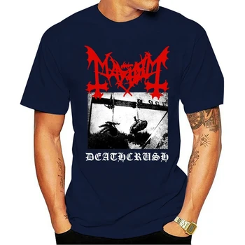 

2020 NEW T Shirt Mayhem 'Deathcrush' & OFFICIAL! Short Sleeve Summer Style