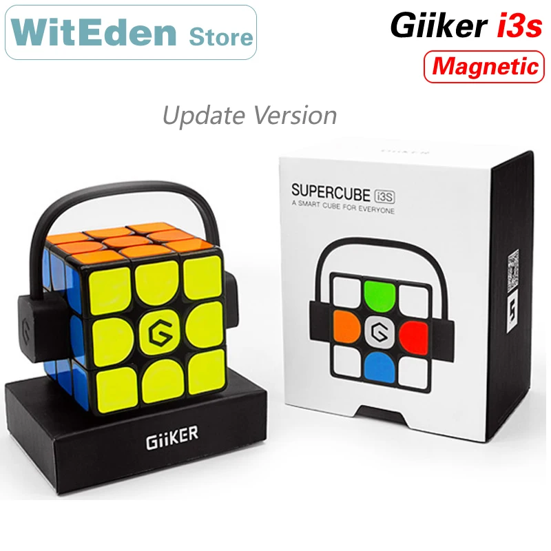 Giiker i3s обновленная версия супер умный Магнитный 3x3x3 волшебный куб 3x3 AI Bluetooth