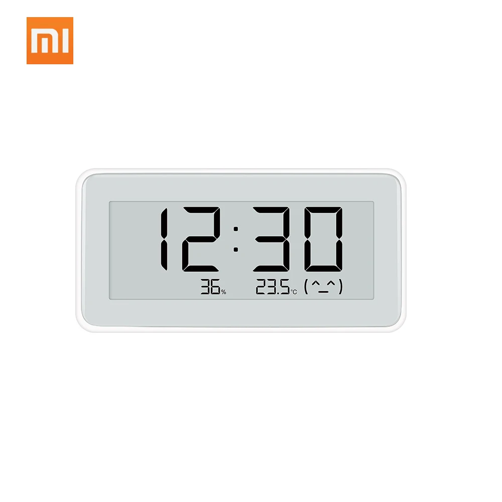 

Original Xiaomi Mi Multifunctional Digital Clock Electronic-INK Screen Temperature Humidity Sensor BT Wireles Thermometer