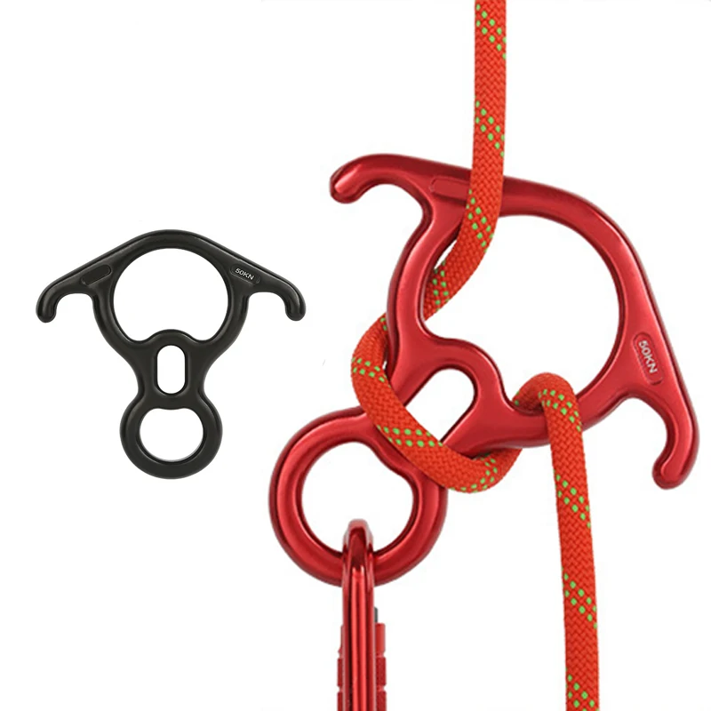 50kn Rock Climbing Descender Rescue Figure 8 Descender Bentear