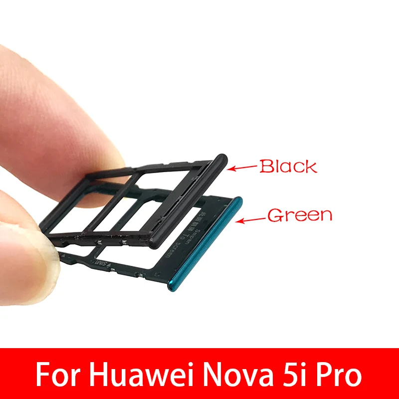 5 шт./лот лоток для sim-карты адаптер держателя слота аксессуары для huawei Nova 5i Pro
