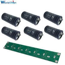 6 шт./компл. 2,8 V 600F 72*35 мм Super Farad, конденсатор, алюминиевая крышка, с низким ESR высокочастотный ультраконденсатор автомобильной Modulewith резервная плата