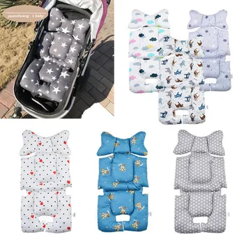 

Baby Print Stroller Pad Car Seat Trolley Chair Cushion Pad mattresses Pillow Cover Child Carriage Thicken Warm Cushion Hot Sale