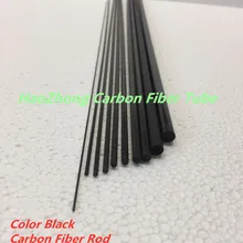 Стержни из углеродного волокна od 1,0 мм 2,0 мм 2,5 мм 3,0 мм 3,5 мм 4,0 мм 500 мм черная длина мм костюм для модели RC