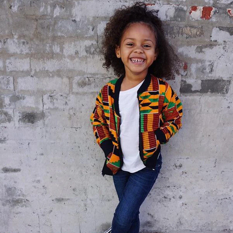 

chifuna New Fashion Boys&girls Printing Folk-custom Style Jacket Fall Autum Outerwear Coat Costume Children Coats Girls Clothes