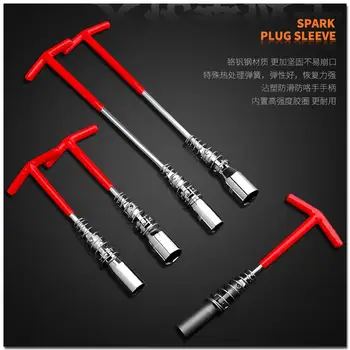 

Spark plug socket auto wrench tool magnetic extension 14 16 21mm