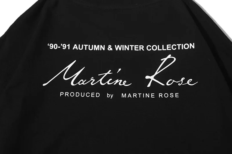 Футболки Martine Rose с длинным рукавом, большие размеры, 1:1, высокое качество, хлопковые футболки для мужчин и женщин, уличная одежда, футболка Martine Rose