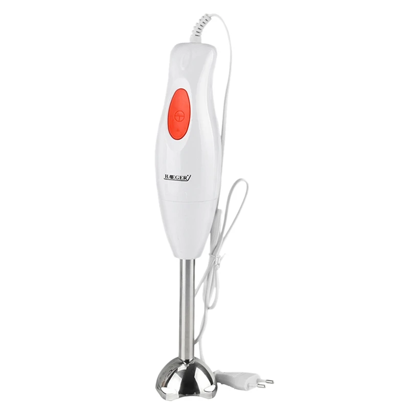 

Haeger 300W Colorful Electric Food Blender Juicers Mixer Kitchen Detachable Hand Blender Egg Beater Vegetable Blend with Cup E