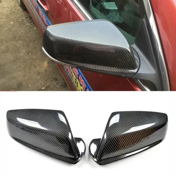 

Glossy Carbon Fiber Car Side Door View Mirrors Replacment Cover Fitted For Chevrolet Malibu 2012-2015