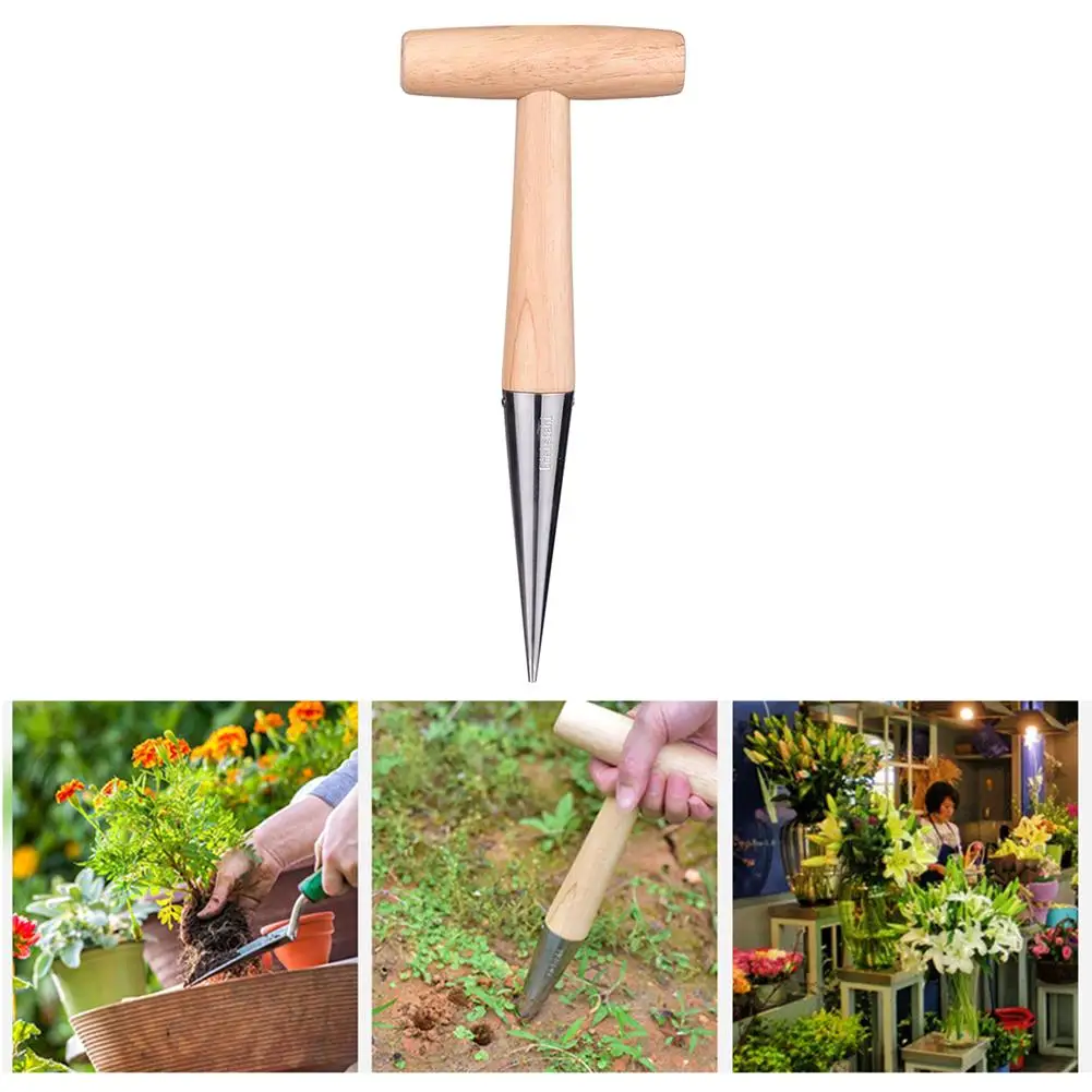

1PCS Soil Puncher Sowing Tools Plant Migration Planting Nursery Gardening Supplies Garden Tool Planting Soil Punching