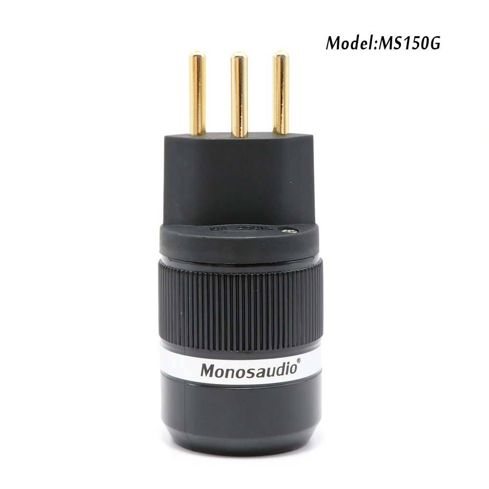 Небесно-голубой Monosaudio MS150G/F100G Швейцарский Стандарт AC Разъем питания, 10A/250V 15A/125V аудио разъем питания - Цвет: Небесно-голубой