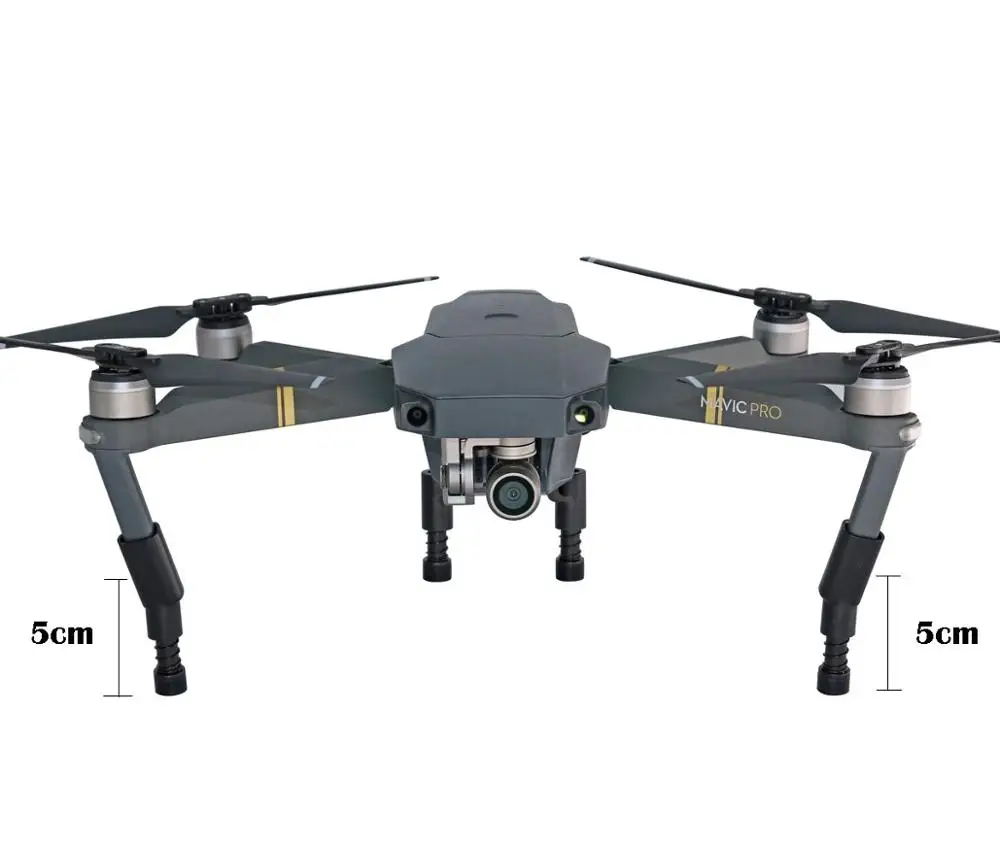 Посадочное снаряжение для DJI Mavic Pro Platinum камера протектор Защита повышенной ударопрочности ноги мягкая пружина расширение ноги аксессуары