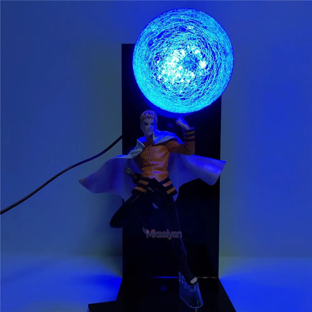 Наруто фигурка BORUTO Uzumaki Наруто Diy светодиодный светильник для стола Аниме Наруто экшн фигурка Shippuden Uzumaki ПВХ модель игрушки мальчик Рождественский подарок
