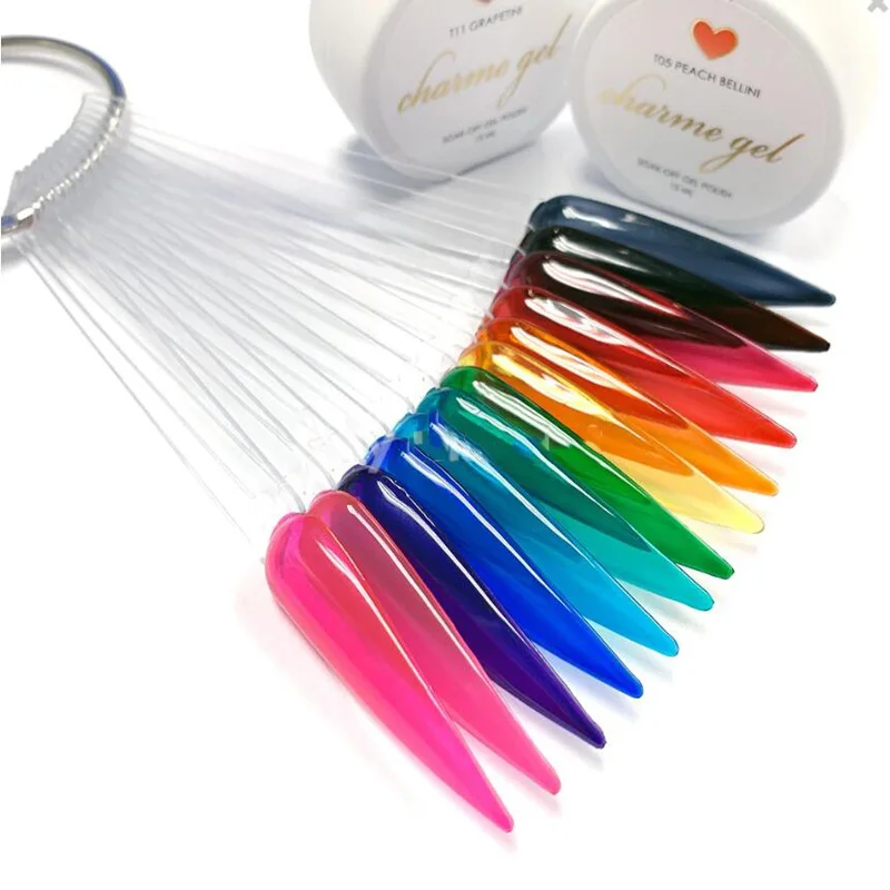 Nail Art Swatch Sticks / Stiletto 