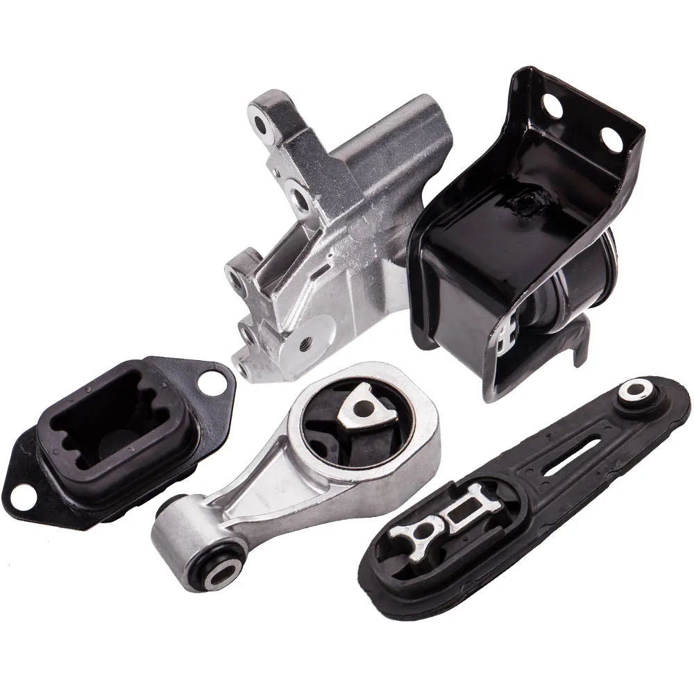 RC Auto Parts 4-Piece Motor & Trans Mount Set For 2000-2006 Nissan Sentra 1.8L (Auto Trans) – 1-Year Warranty