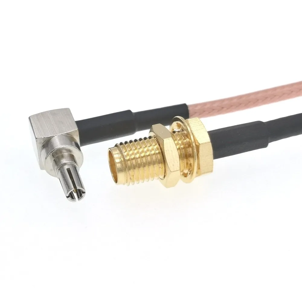 Wholesales 100pcs SMA Female Jack To CRC9 Male 90 degree RG316 Coaxial Cable 8" 20CM Adapter 3G 4G wifi Antenna | Обустройство
