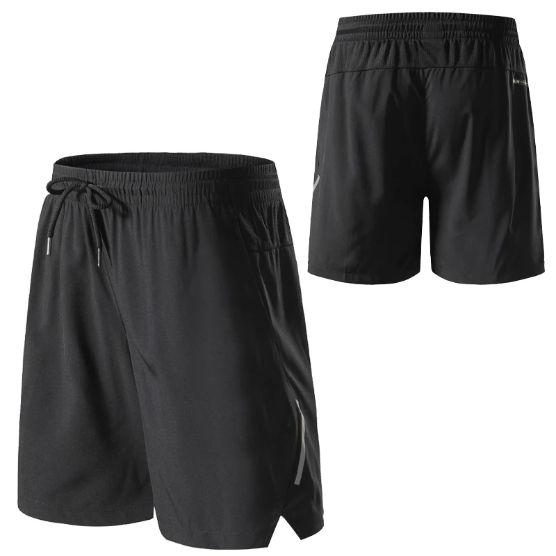 Men's Quick-Dry Training and Fitness Shorts with Five Pockets