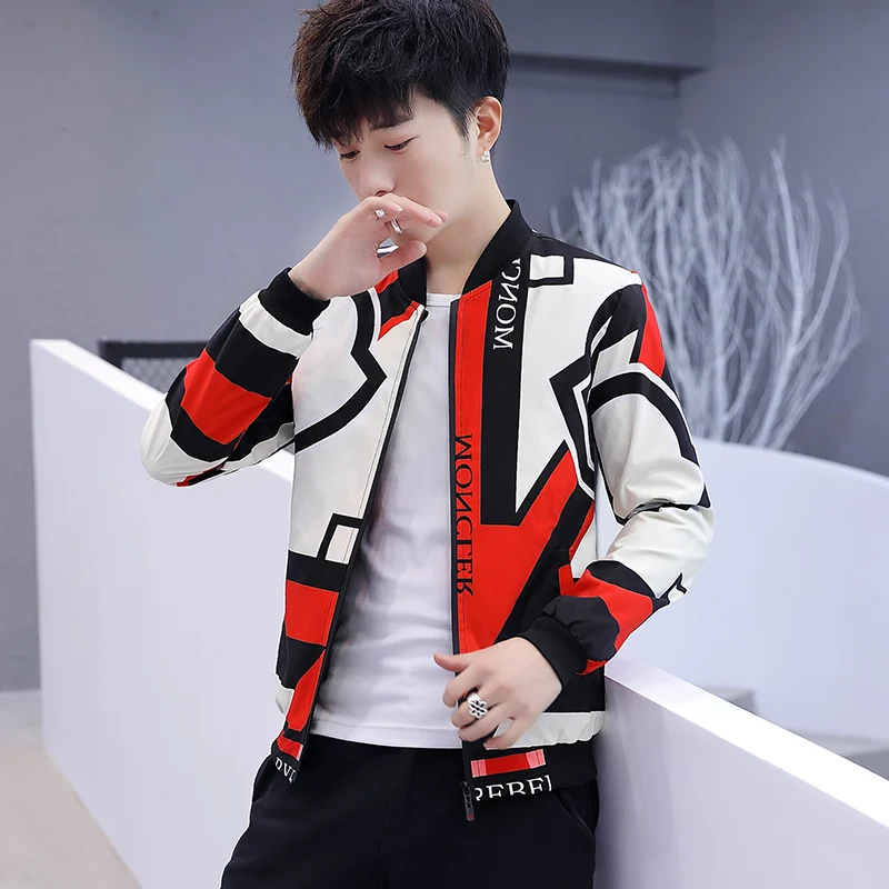 Reviews Bomber Jacket Men Casual Fashion Slim Men Jacket New Spring Sportswear Motorcycle Mens Jackets Male Baseball Coats Plus