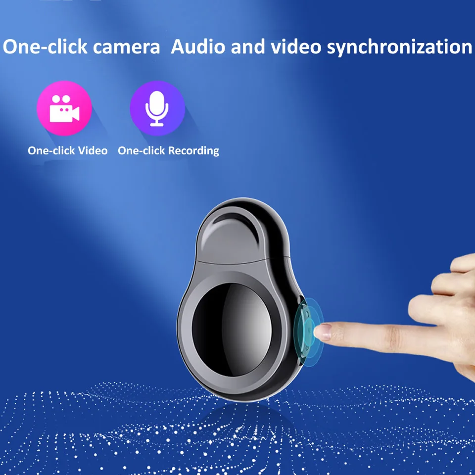 HD 1080p Video Camera Micro Cam DV Automatic Coverage Audio Recorder Intelligent Noise Reduction Click Video Recording Camcorder