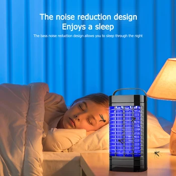 

Multi-functional Electric Low Noise Light Practical Convenient Anti Mosquito Insect Killer Lamp for Home Fly Bug Repellent