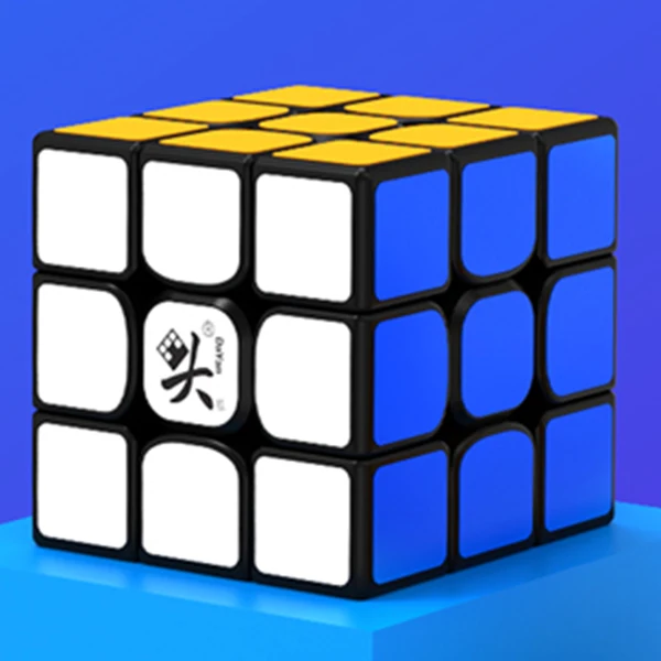 Черный Dayan Guhong V3 M Магнитный 3*3 куб Cubo Magico 3x3x3 Магнитная, обучающая игрушка, подарки на год Guhong V3M - Цвет: Черный