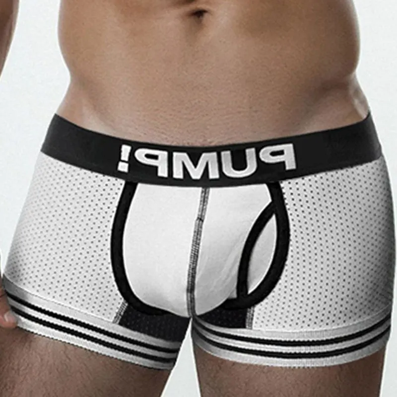 sports boxers Sexy Boxer Men Underwear Boxers Men Mesh Mens Underwear Boxers Shorts Sexy Men Cueca Male Panties Boxer Solid Cuecas best boxer briefs for men Boxers