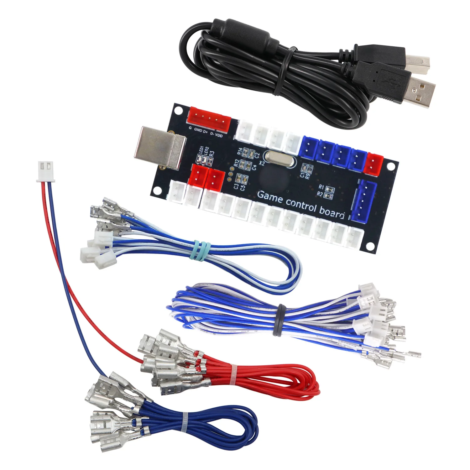 Sj @ Jx Arcade Game Encoder Usb Ritardo Zero Pulsante Gamepad Joystick Controller Per Pc Retropie Raspberry Pi Mame