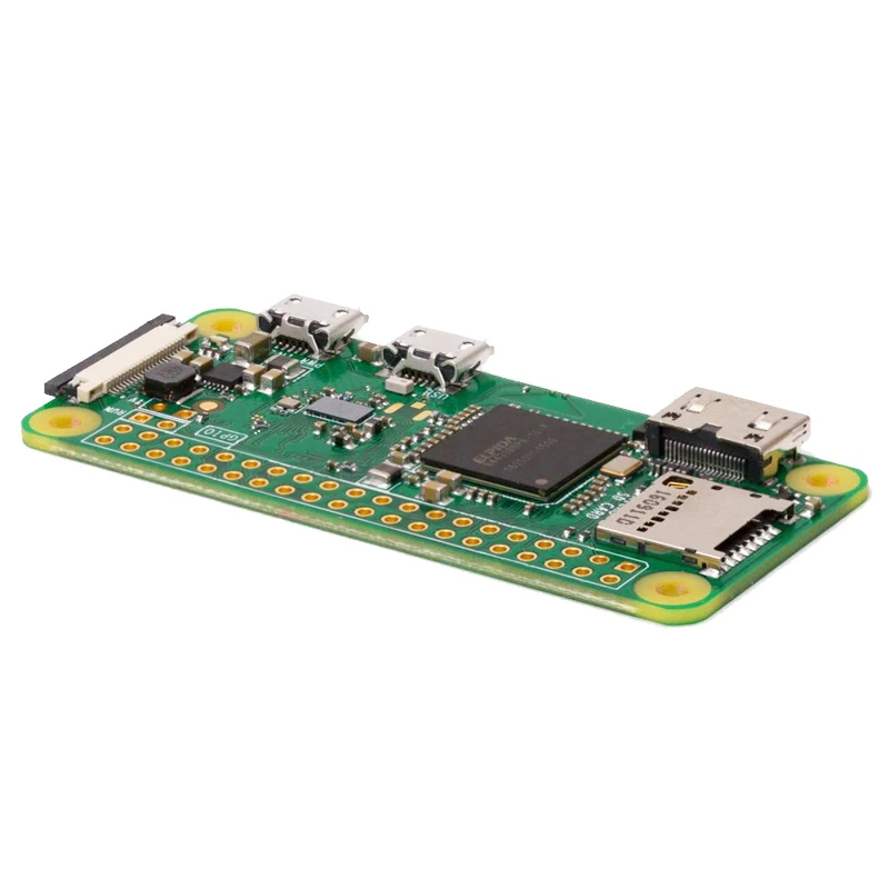 Günstige Original Raspberry Pi Null W Bord 1GHz CPU 512MB RAM mit Eingebautem WI FI   Bluetooth RPI 0 W