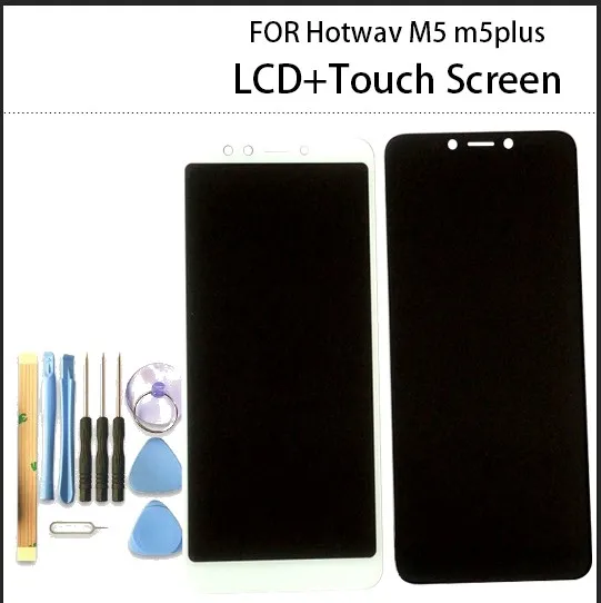 

5.7 Inch For Hotwav For Hotwav M5 m5plus LCD Display Screen+Touch Screen Digitizer Assembly With Tools Tape